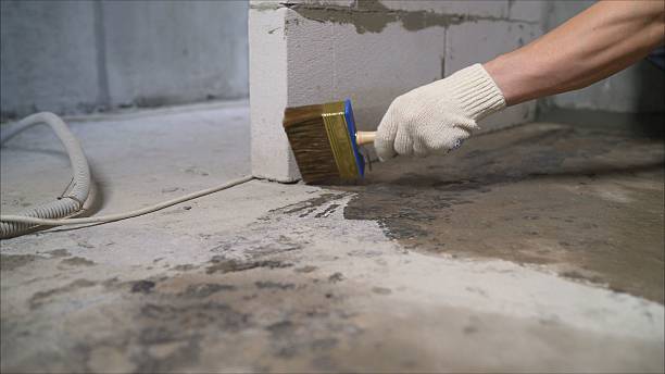 SJ Waterproofing Pros Basement Waterproofing coverage map for Caledonia, MI and surrounding area